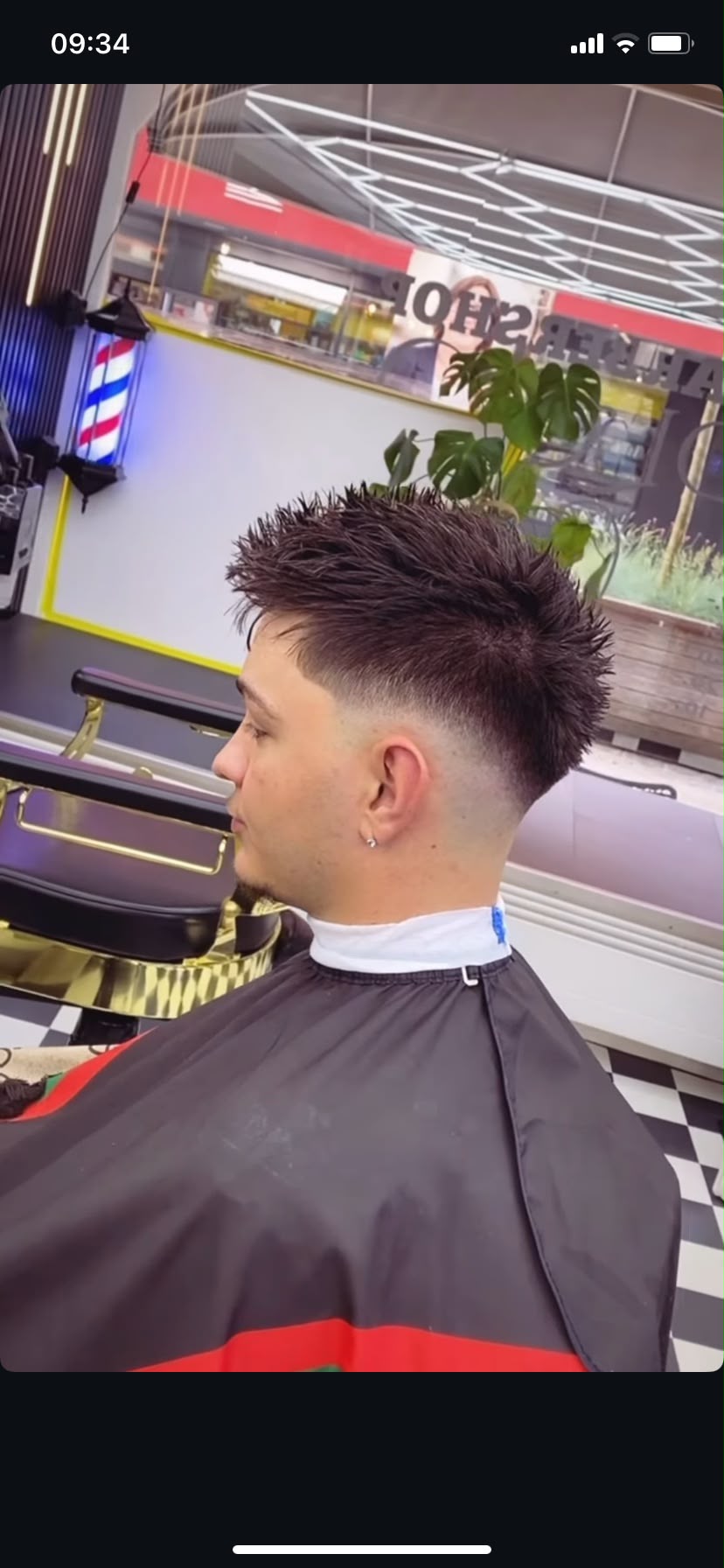 Moderner Schnitt im DLOO Barbershop